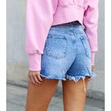 Gemre Belvigliari denim shorts with distressed details | Shoptok.si