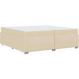  Krevetna konstrukcija Krema 200 x 200 cm tkanina | shoptok.hr