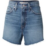 Levi's Kavbojke moder denim / rjava / ognjeno rdeča / bela | Shoptok.si