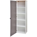 Voleo garderobna omara bela, hrast artisan | Shoptok.si