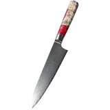  Damaskasti kuhinjski nož HA-35095 - Big Chef / Crvena KP35095 Cijene
