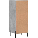  Komoda siva boja betona 34,5x34x90 cm od konstruiranog drva Slike