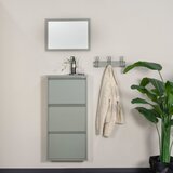 Spinder Design Zeleni/sivi metalni ormarić za cipele Billy – | shoptok.hr