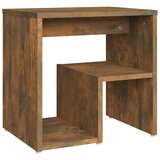 The Living Store Nočna omarica dimljeni hrast 40x30x40 cm konstruiran les - Nočna Omarica, (21421075) | Shoptok.si