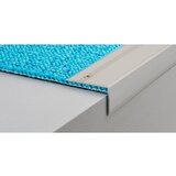LOGOCLIC završni profil za stepenice (mat plemeniti čelik, 2,5 m x 40 mm x 25 mm, vrsta montaže: vijci) Cijene