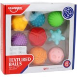 Lean Toys Komplet mehkih senzoričnih žogic – 8 kosov | Shoptok.si
