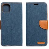 CANVAS ovitek knjiga za SAMSUNG GALAXY A42 5G mornarsko moder | Shoptok.si