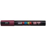 Marker Uni pc-5m Posca crveni_boja vina | Shoptok.si
