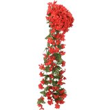  Božična cvetlična girlanda 3 kosi rdeča 85 cm, (21415653) | Shoptok.si