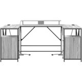 vidaXL Stol s ladicama s pohranom 182 x 101 x 87.5 cm Konstruirano drvo | shoptok.hr