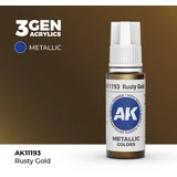 Rusty Gold 17ml - 3rd Gen Akrilna Boja AK11193