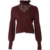 Only Pulover 'KIRA' vinsko rdeča | Shoptok.si