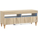  3-dijelni LED TV kabinet Hrast sonoma Konstruirano drvo | shoptok.hr
