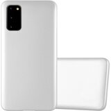 Cadorabo Case, združljiv s Samsungom v kovinskem srebru - zaščitni pokrov, narejen iz fleksibilnega silikona TPU, (20592995) | Shoptok.si