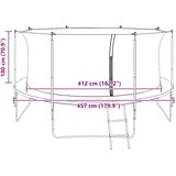  Sigurnosna mreža za okrugli trampolin od 4,57 m | shoptok.hr