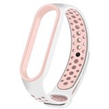MI band 5 / band 6 zamjenska narukvica dots bijelo-roza Cijene