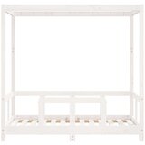  Za dječji krevet bijeli 70 x 140 cm od masivne borovine | shoptok.hr