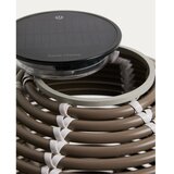 Kave Home LED namizna/prenosljiva zunanja svetilka s solarnim panelom/na USB ø 25 cm Garoina – | Shoptok.si