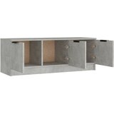 TV ormarić boja betona 102x35x36,5 cm od konstruiranog drva | shoptok.hr