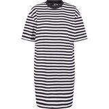 Urban Classics Women's striped dress oversized white/black | Eponuda.ba