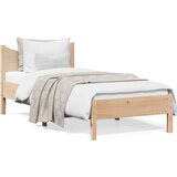  Okvir kreveta bez madraca 75 x 190 cm od masivne borovine | shoptok.hr