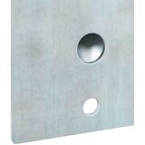 Držač za zastavu Srebrno 10,5 x 7,5 x 2,5 cm Čelik | shoptok.hr
