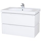 Aqua rodos stenska omarica z umivalnikom 80 cm VENICE 80 BELA VEN80BS Cene