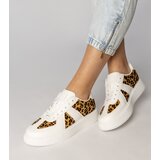 D/CEO Beige perforated eco-suede loafers Stanila | Shoptok.si