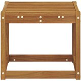  Klupa za sjedenje Prirodna 43 x 43 x 37 cm Čvrsto drvo akacije - Prirodna 40 cm Otvoreno područje nogu | shoptok.hr