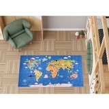 Vitaus Plavi periv dječji tepih 80x120 cm Animal Atlas – | shoptok.hr