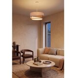 Brilagi Luster na sajli ARROW 1xE27/60W/230V, prečnik 45 cm, bež/braon/bela | Eponuda.com