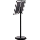  Stalci za plakate 2 pcs Crna 32.7 x 24 x 108 cm Aluminij | shoptok.hr
