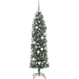  Umjetno vitko božićno drvce Zelena 180 cm PVC | shoptok.hr