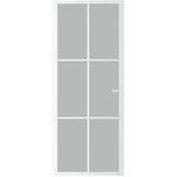  Unutarnja vrata 83 x 201,5 cm Bijela od mat stakla i aluminija | shoptok.hr