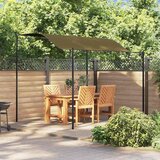 Nadstrešnica 3 x 2,4 m smeđe-siva 180 g/m² | shoptok.hr