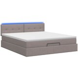  od pjene s madracem i LED-om Sivosmeđa 140 x 190 cm | shoptok.hr