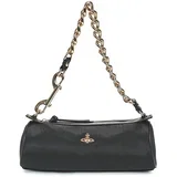 CINDY CYLINDER BAG Crna