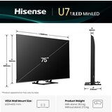 Hisense 75U7Q MiniLED Smart TV sprejemnik | Shoptok.si