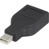Renkforce RF-4174572 DisplayPort adapter [1x moški konektor mini Displayport - 1x ženski konektor DisplayPort] črna pozlačeni konektorji, (20430176) | Shoptok.si