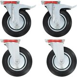 vidaXL Gibljiva kolesa 4 kosi 200 mm, (21036102) | Shoptok.si