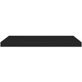 vidaXL plutajuća zidna polica crna 80 x 23,5 x 3,8 cm MDF | shoptok.hr