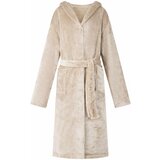 vidaXL Ritualna kapuca Bež m Flanel | Shoptok.si