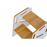 Hanah home Dečija stepenica Step Stool White Natural | Eponuda.com