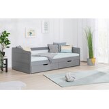 MID.YOU Postelja S Predalom Nelly, Bor, Siva, Masivna | Shoptok.si