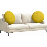  Jastučići za sjedenje 2 pcs Žuta Ø60 x 21 cm Baršun | shoptok.hr