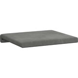  Jastučić za klupu 4 kom. Baršun Tamnosiva Dubina 35 cm | shoptok.hr