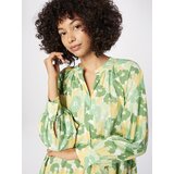 Line of Oslo Dolga srajca zelena / svetlo zelena / svetlo oranžna / bela | Shoptok.si
