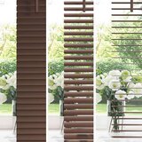  Venecijanska roleta Tamno smeđa s uzorkom 150 x 130 cm PVC - Tamno smeđa 130 x 150 cm | shoptok.hr