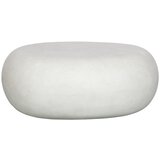 vtwonen Bijeli vrtni stolić za kavu izrađen od gline, 65 x 49 cm | shoptok.hr