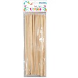 Luna 50-delni set 25 cm dolgih palčk za kreativno ustvarjanje z naravno koničastim koncem The Littlies | Shoptok.si